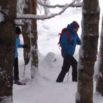 Snowshoeing in Samoens